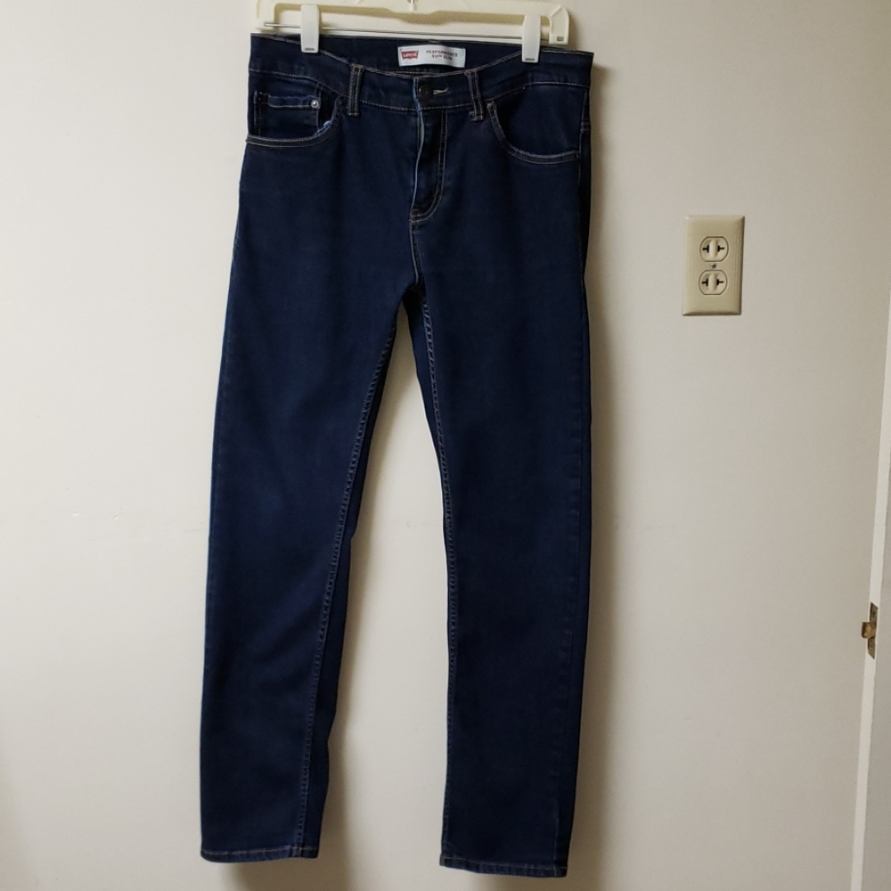 Levi's 511 performance blue jeans